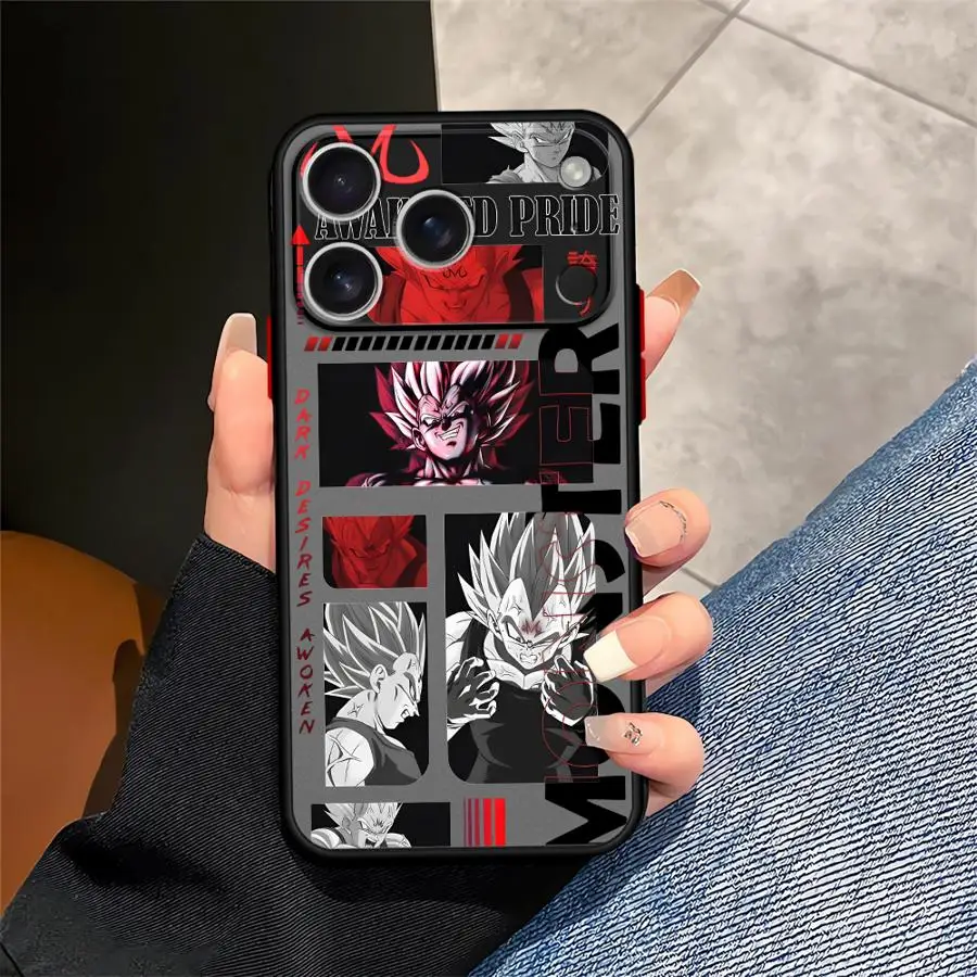 애플 아이폰 13 미니 17 에어 XS 맥스 12 13 11 17 프로 맥스 15 16 14 플러스 7 8 16e용 소프트 커버 폰 케이스 드래곤볼 애니메이션 손오공