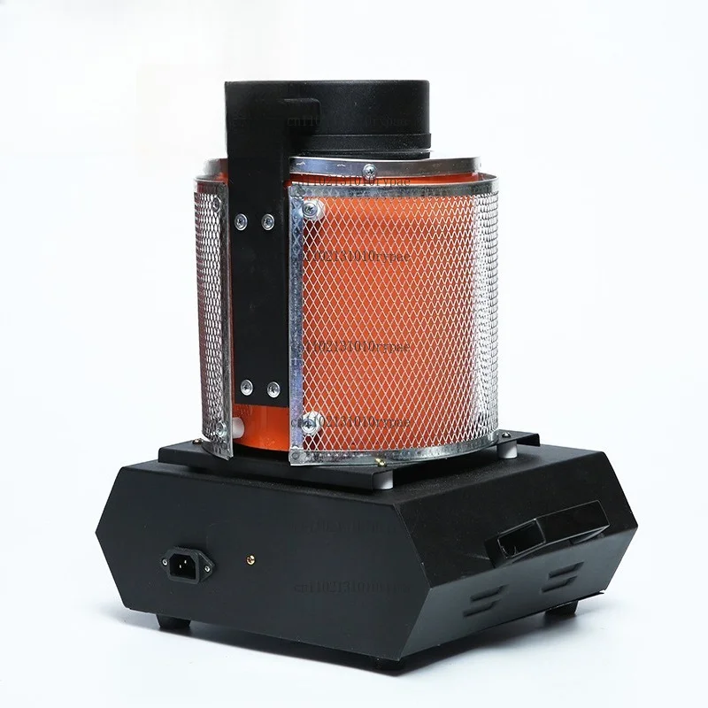 Small metal high-temperature gold melting furnace, household mini copper melting machine for gold extraction