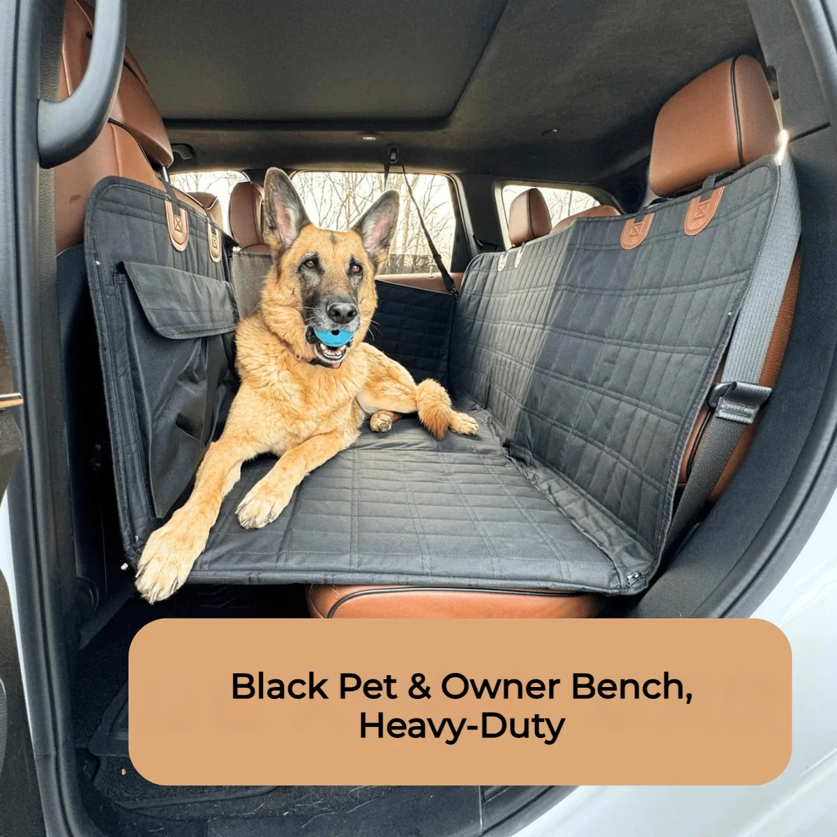 

Защитный чехол на заднее сиденье автомобиля для крупных собак, прочный коврик для путешествий, водонепроницаемый, для легковых автомобилей, грузовиков, внедорожников, выдерживает до 130 кг