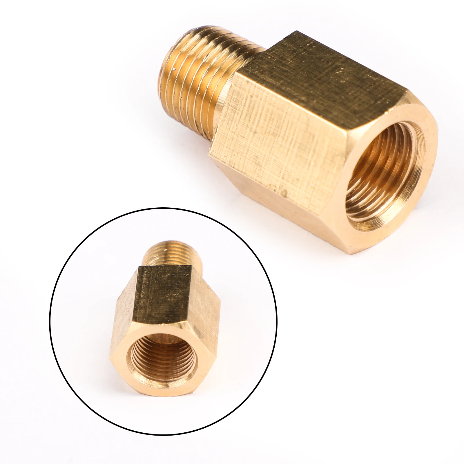 Адаптер Artudatech 1/8 NPT мама к 1/8 BSPT папа, датчик резьбы, адаптер давления масла, автомобильные аксессуары