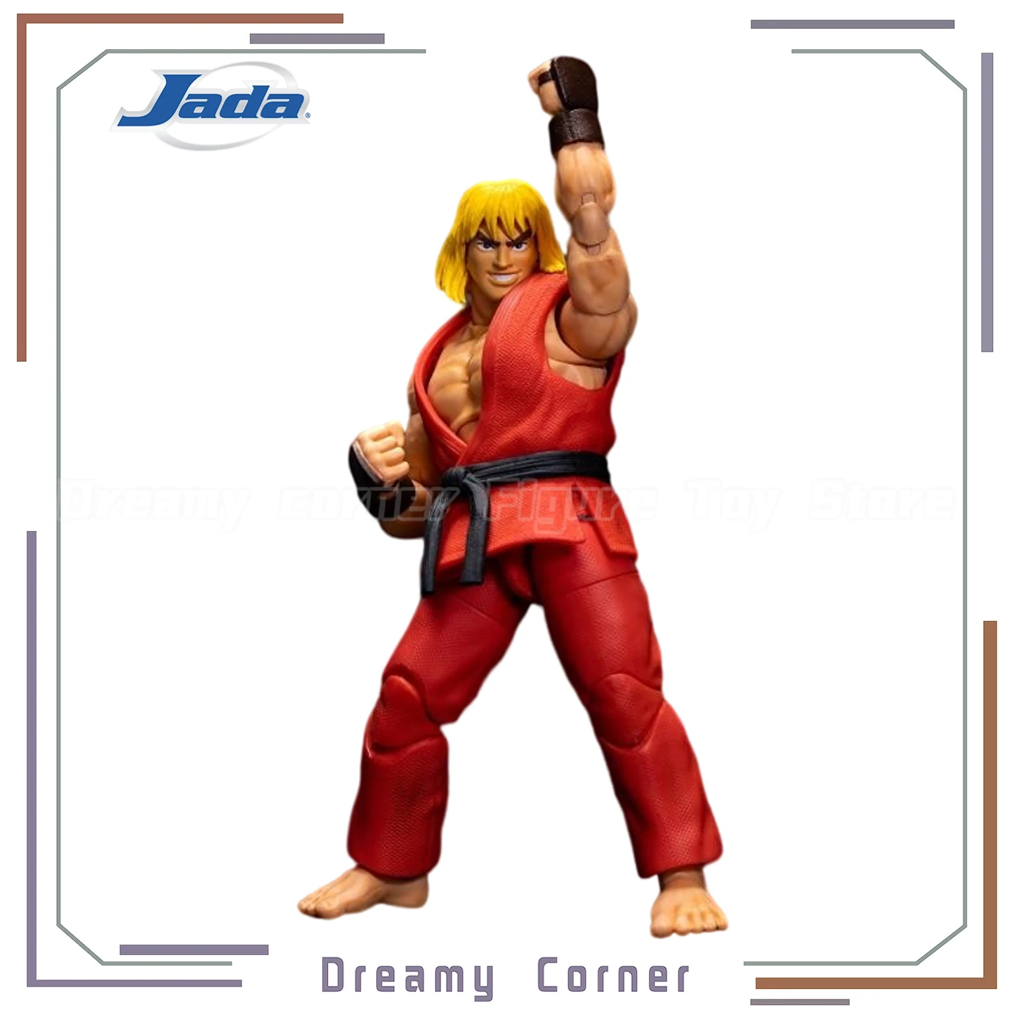 

【В наличии】Оригинальные игрушки Jada Street Fighter Ken Masters масштаб 1/12, экшн-фигурки, игрушки, модель, подарки