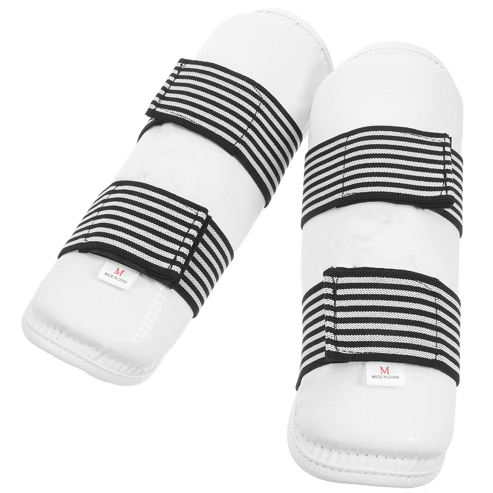 

2Pcs Taekwondo Shin Guards Elastic Straps Soft Thick Sponge Protective Gear Shin Pads Thai Mma Kickboxing Leg Protector