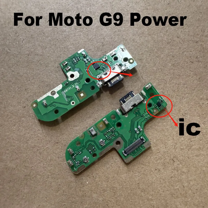 

Для Motorola Moto G9 Power USB-порт для зарядки, разъем для док-станции для микрофона, гибкий кабель для быстрой зарядки, запасные части с микросхемой