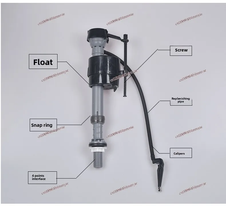 وحدة تغذية المياه لتركيبات خزان المرحاض Kohler صمام مدخل المياه