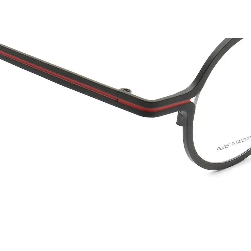 Puur Titanium Full Rim Brillen Receptframe Heren Ovale Bril Koreaanse Bril Nieuwe Vrouwelijke Optische Brilmonturen