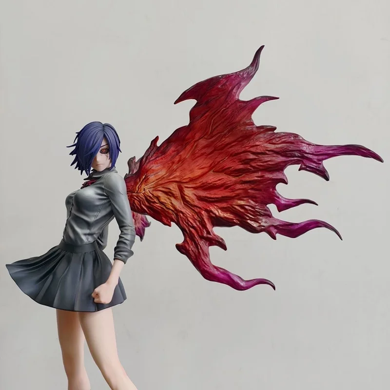 37 سنتيمتر الكرتون طوكيو الغول Fujioka Touka برأسين النحت دمية نموذج يدوية الصنع فتاة جميلة وسيم الحلي لعبة هدية #2