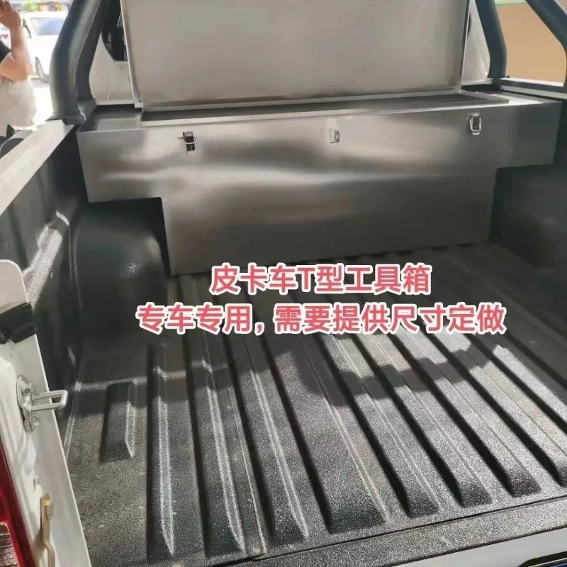 Extra thick stainless steel toolbox large waterproof full welding home appliance repair multi-functional mobile toolbox