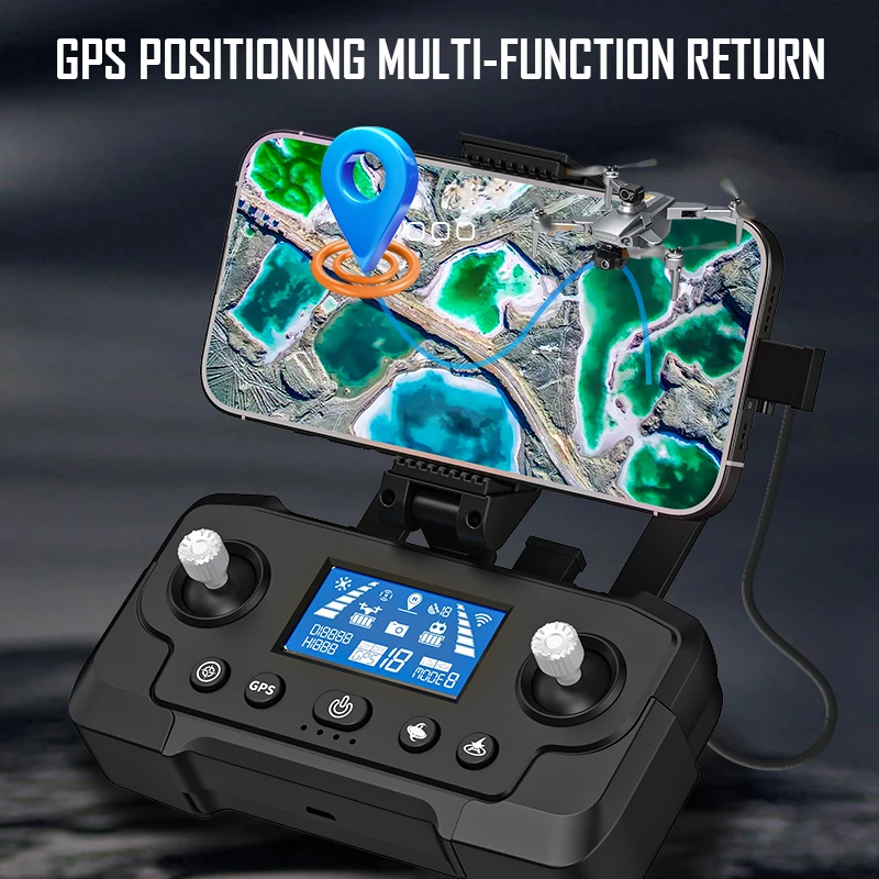 GPS 드론 360 장애물 회피 제스처 사진 인식 후 원클릭 리턴 이미지, 3 축 짐벌, ZD015, 신제품