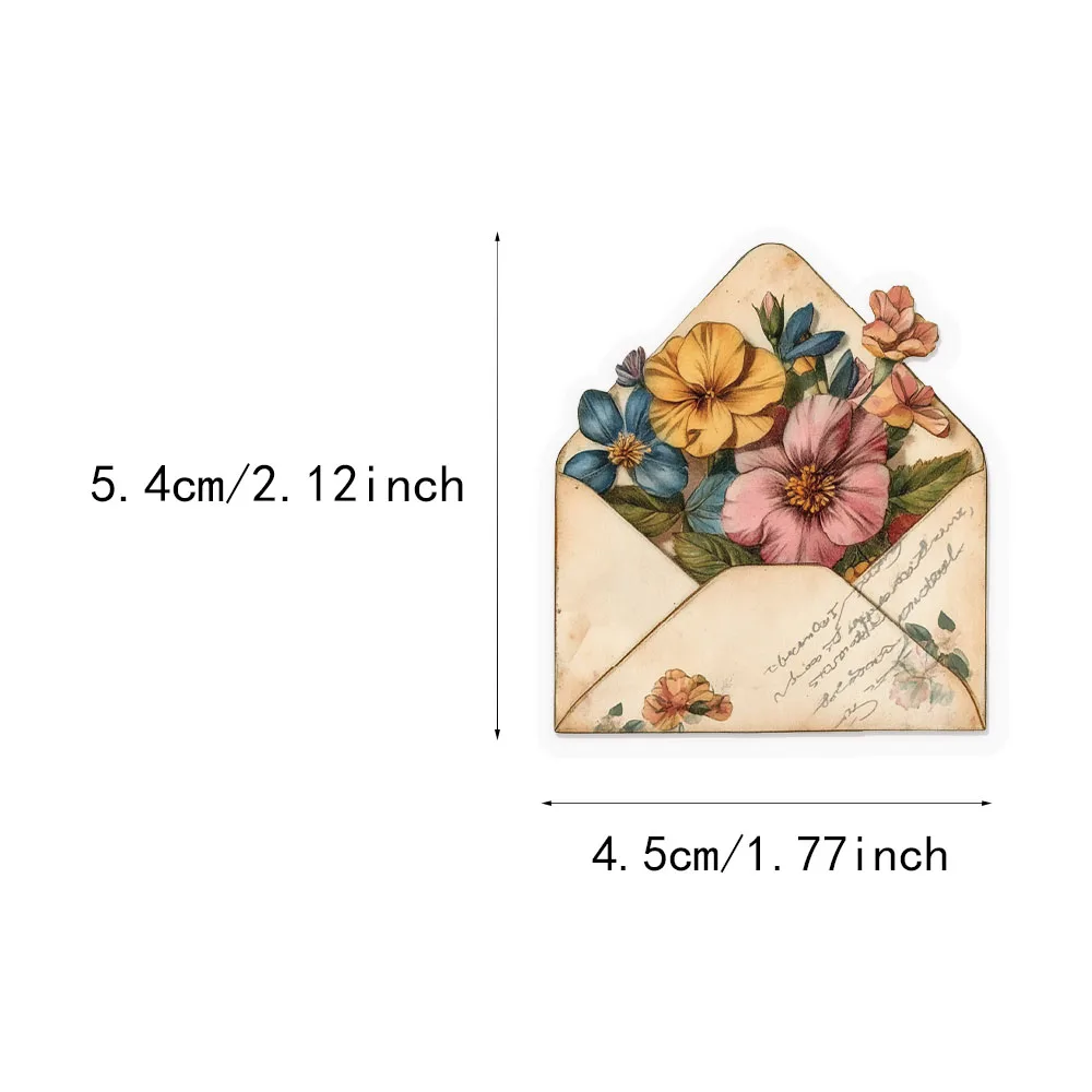 50PCS Retro Mushroom Graffiti Stickers Handmade Account DIY Luggage Notebook Motorcycle PET Waterproof Stickers