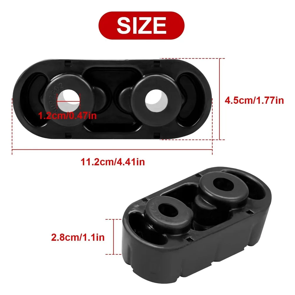 شماعة ماسورة عادم صيانة المركبات 1.54 بوصة في ارتفاع ماسورة العادم شماعات استبدال توافق السيارات