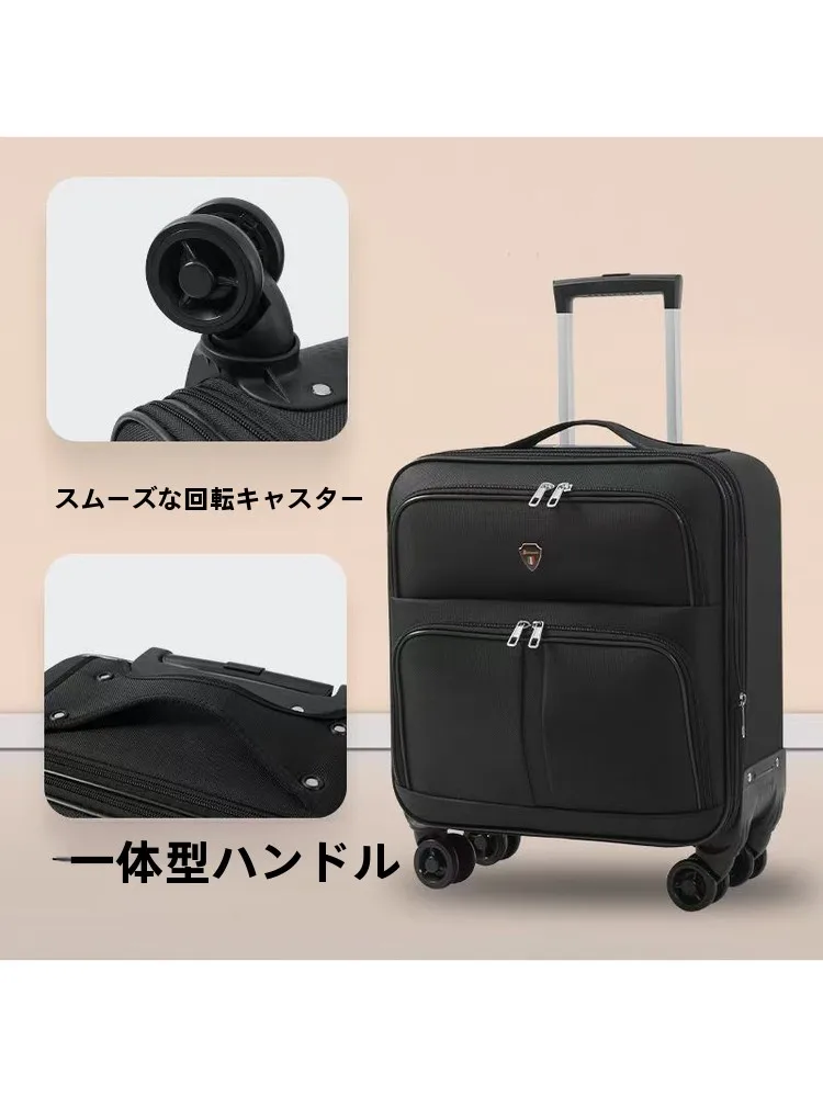 ox-cloth-lage-waterproof-carry-on-suitcase-busin-travel-wheel-spinner-password-box-9-inch-travel-bag-6-inch