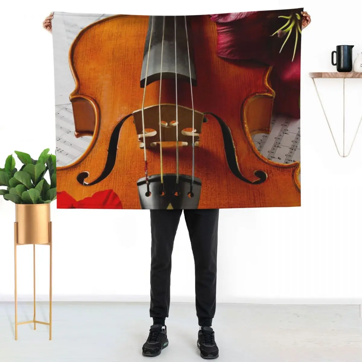 

The Viola Throw Blanket Outdoor Soft Blanket for Picnic Beach Camping