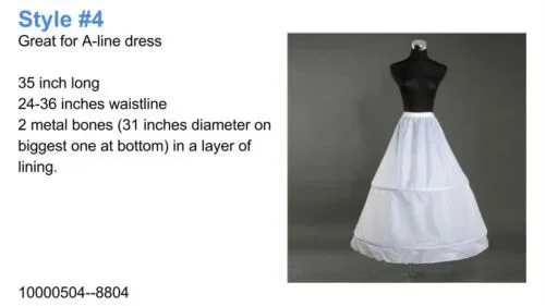 Enagua nupcial de crinolina, aro blanco, sin capucha, sirena, cola de pez, ropa interior para noche, graduación, quinceañera, vestido para ocasiones