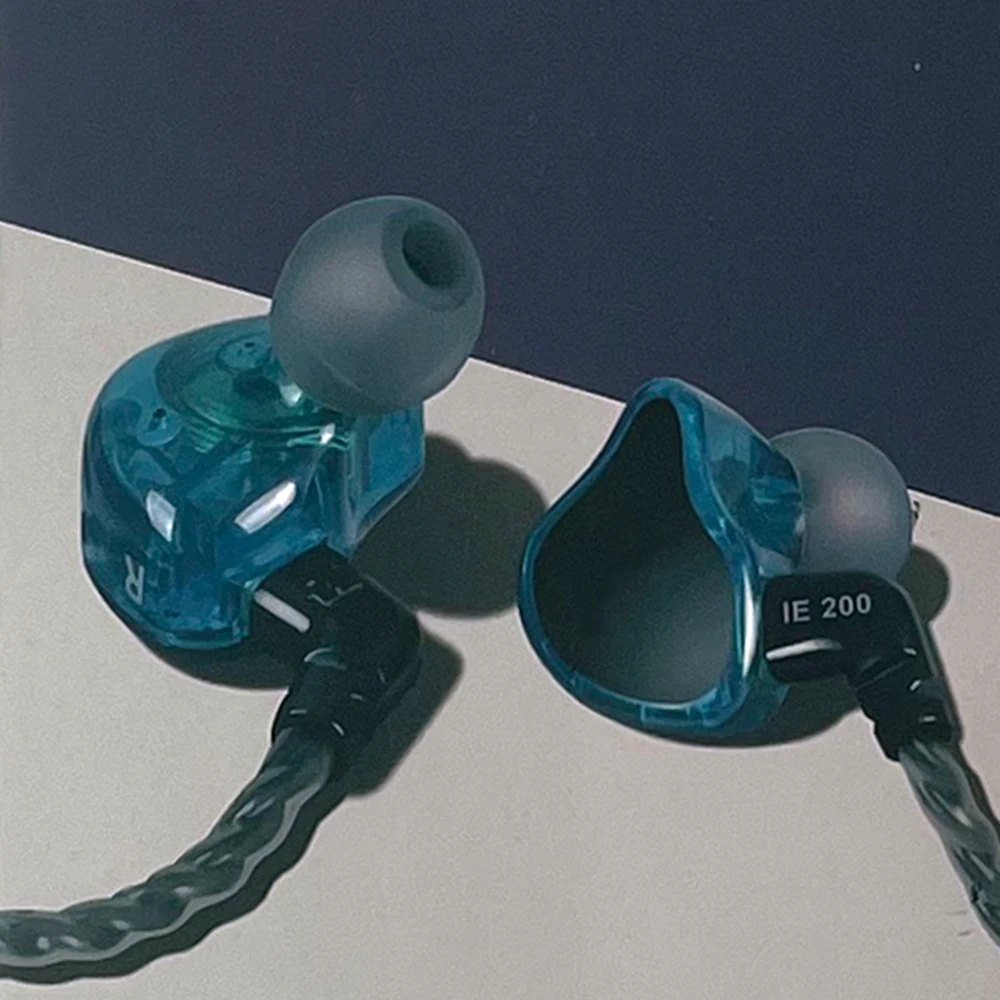 Auriculares intrauditivos IE200 con cable profesional, cascos HIFI con reducción de ruido, retroalimentación en vivo