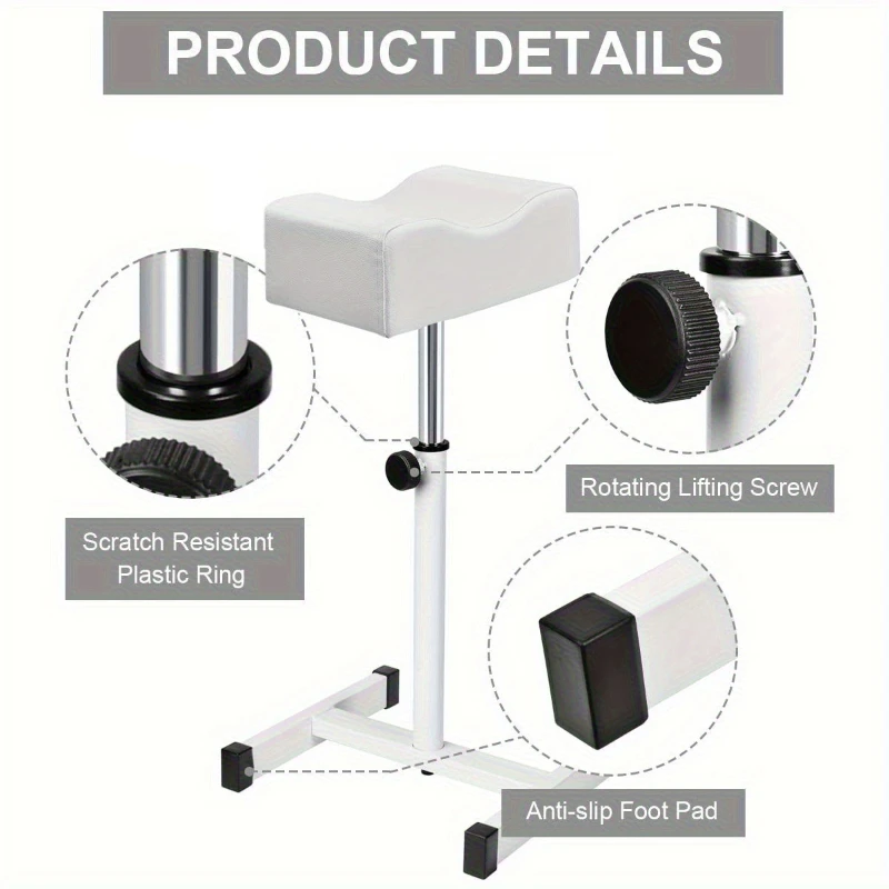 Commercial Furniture Nail Salon Convenient Footstool Simple Modern Stools Foot Massage Adjustable Pedal Tools Barber Chairs