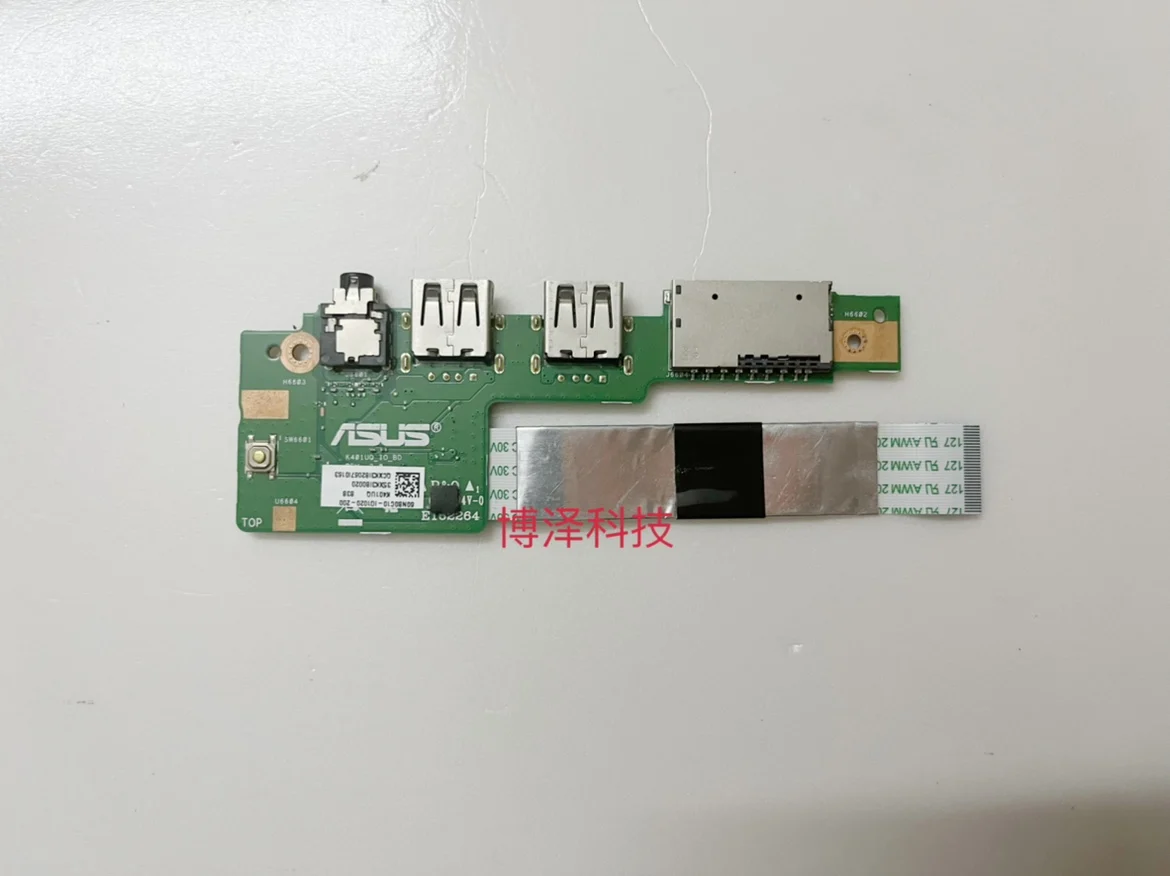 For ASUS K401L A401L A400U K401UQ K401UB K401LB A401LB laptop Power Button switch IO Card reader audio headset USB Jack board