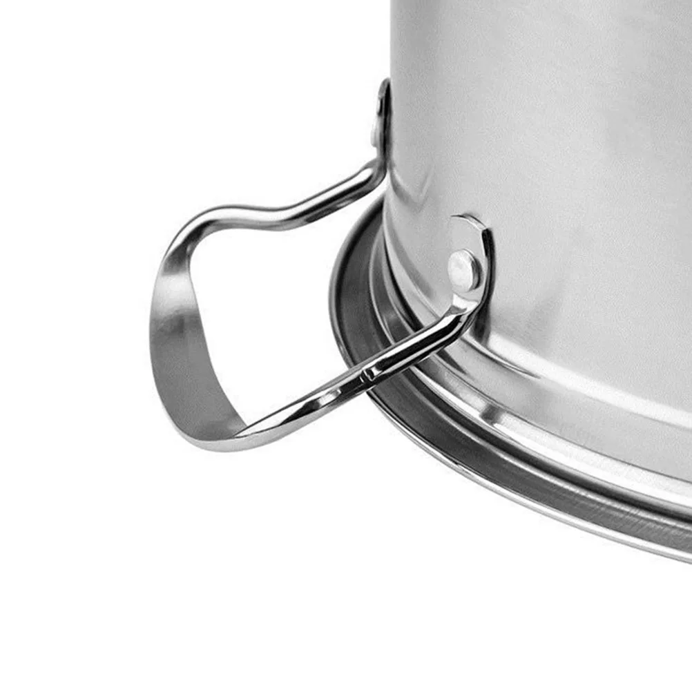 

1Pcs Antistick Milk Pot Stainless Steel Soup Steamed Pot Tempered Glass Lid Energy Saving Healthy Safe Stainless Steel Steamer