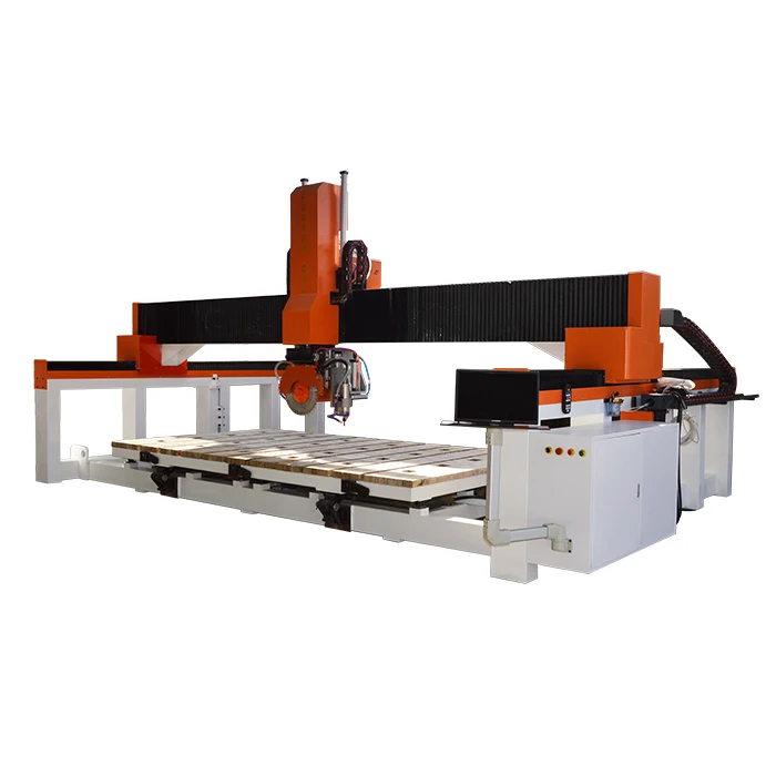 Saw stone cutters cut marble and granite
