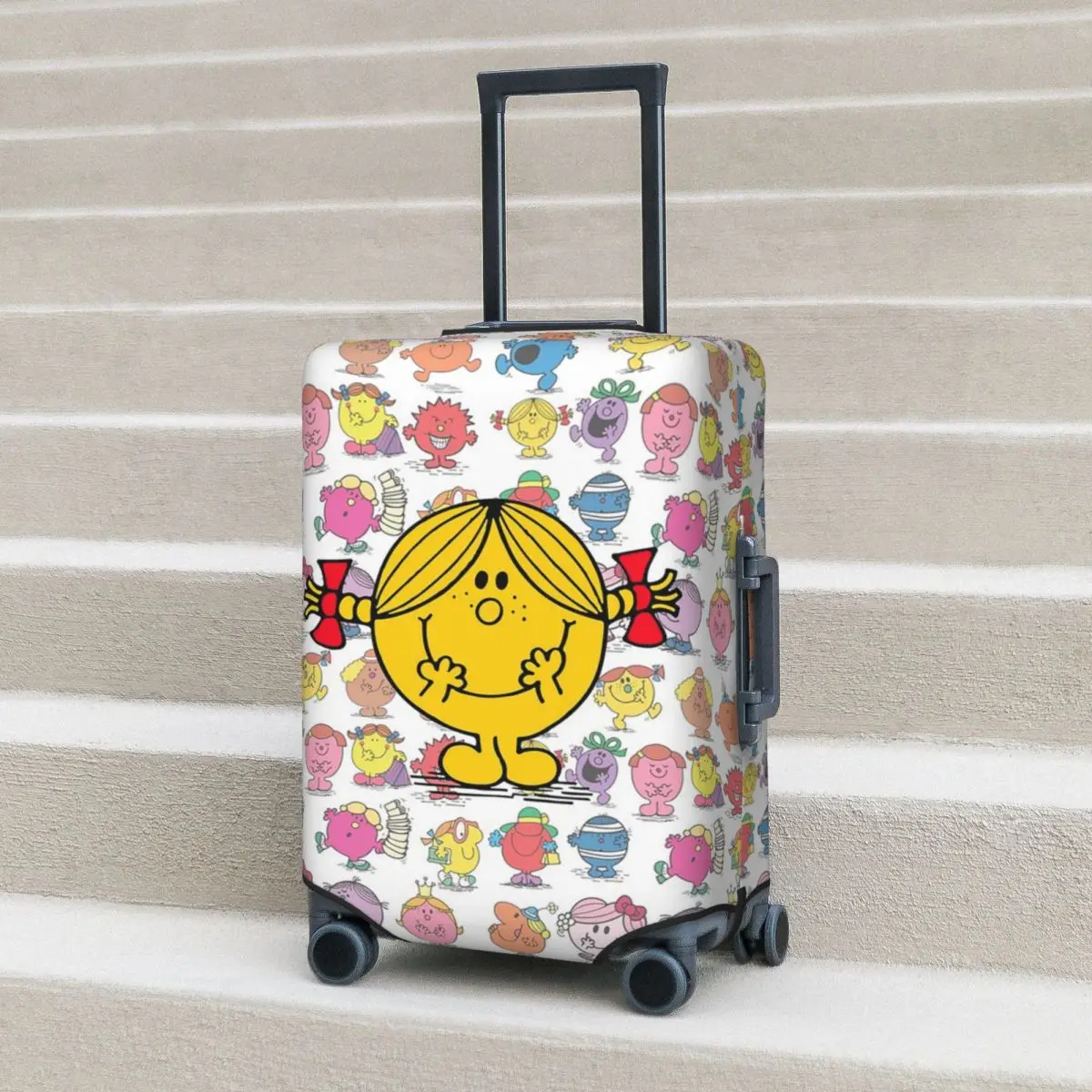 

Little Miss Sunshine Suitcase Cover Protection Elastic Travel Luggage Protector Covers for 18-32 Inch