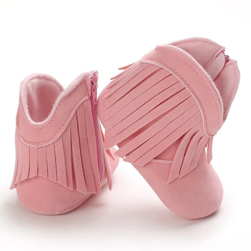 Winterstiefel für Babys, Jungen und Mädchen, 0–18 Monate, im Western-Stil, aus Denim, ideal zum Laufenlernen, warm, lässig, modisch. – Detail 39