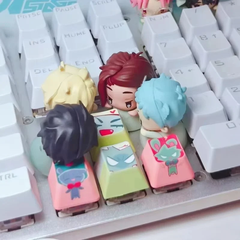 

Genuine Senyu Mangu Alien Stage Baby Series Mechanical Keycaps Trendy Blind Box Toys Surprise Kawaii Gifts For Geeks And Gamers