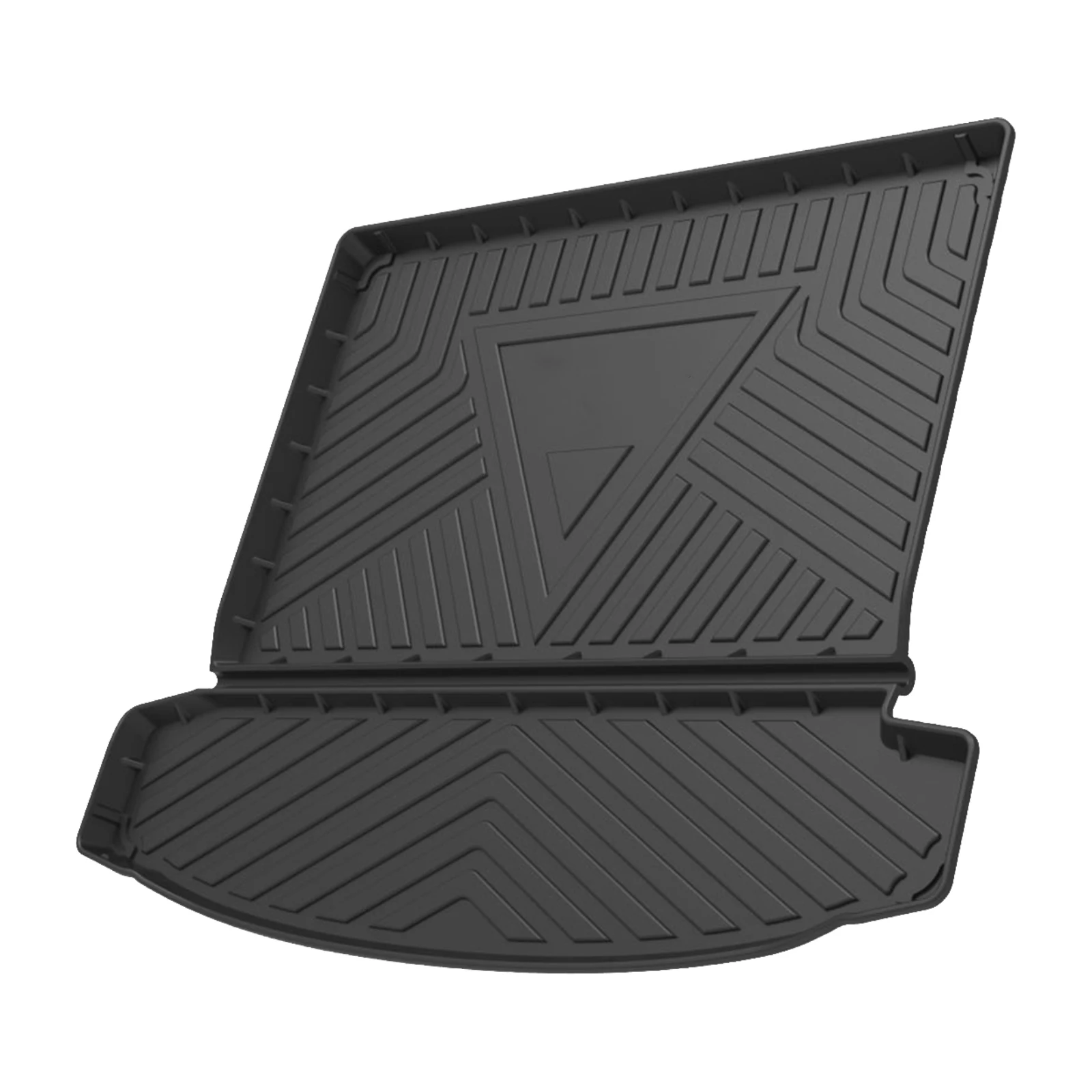 

Для Volkswagen Touran L 2016-2023 6 сидений/7 сидений TPE индивидуальный коврик в багажник водонепроницаемый резиновый защитный коврик для переднего багажника автомобиля