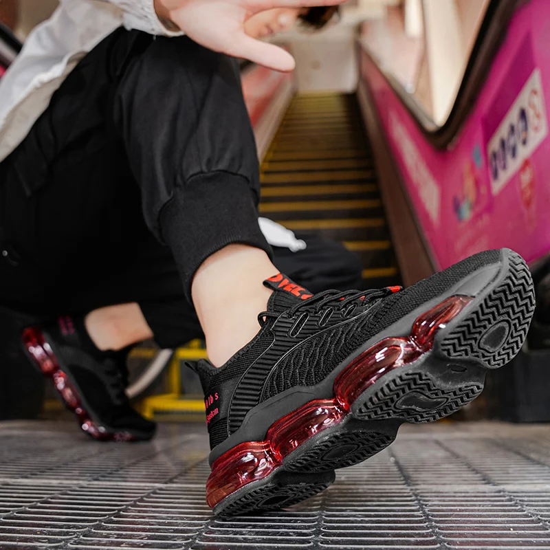 Men's Casual Sneakers Breathable Luxury Trainer Race Shoes Fashion Loafers Running Shoes for Male