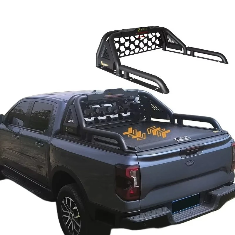 

Durable and Screw Mount Roll Bar for Ford for Customizable Truck Bed Accessory