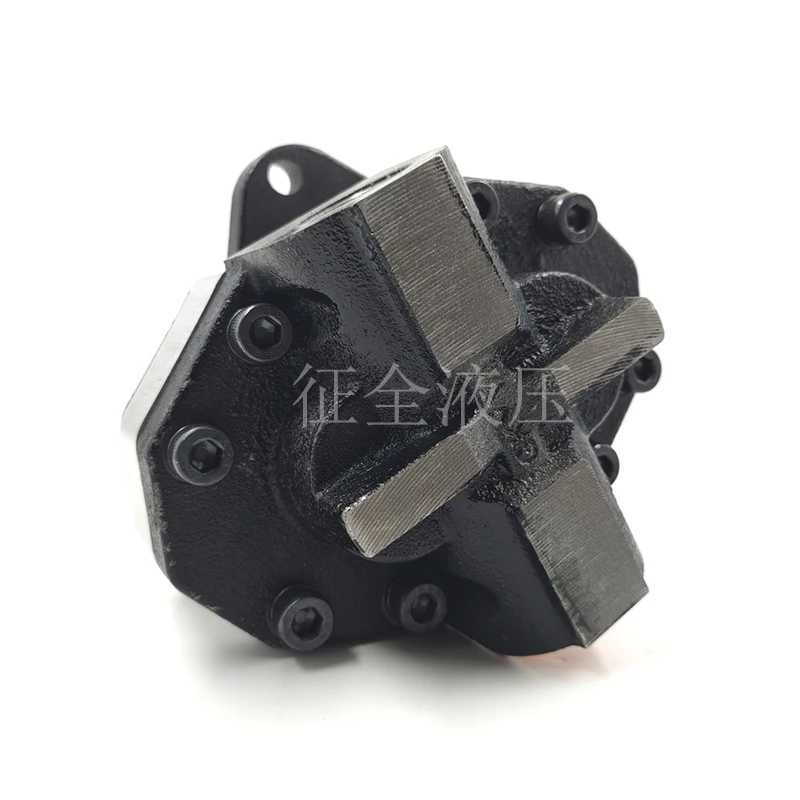 Zhengquan CB-FC hydraulic gear pump is used for boosting high-pressure pumps, with copper connections and higher quality