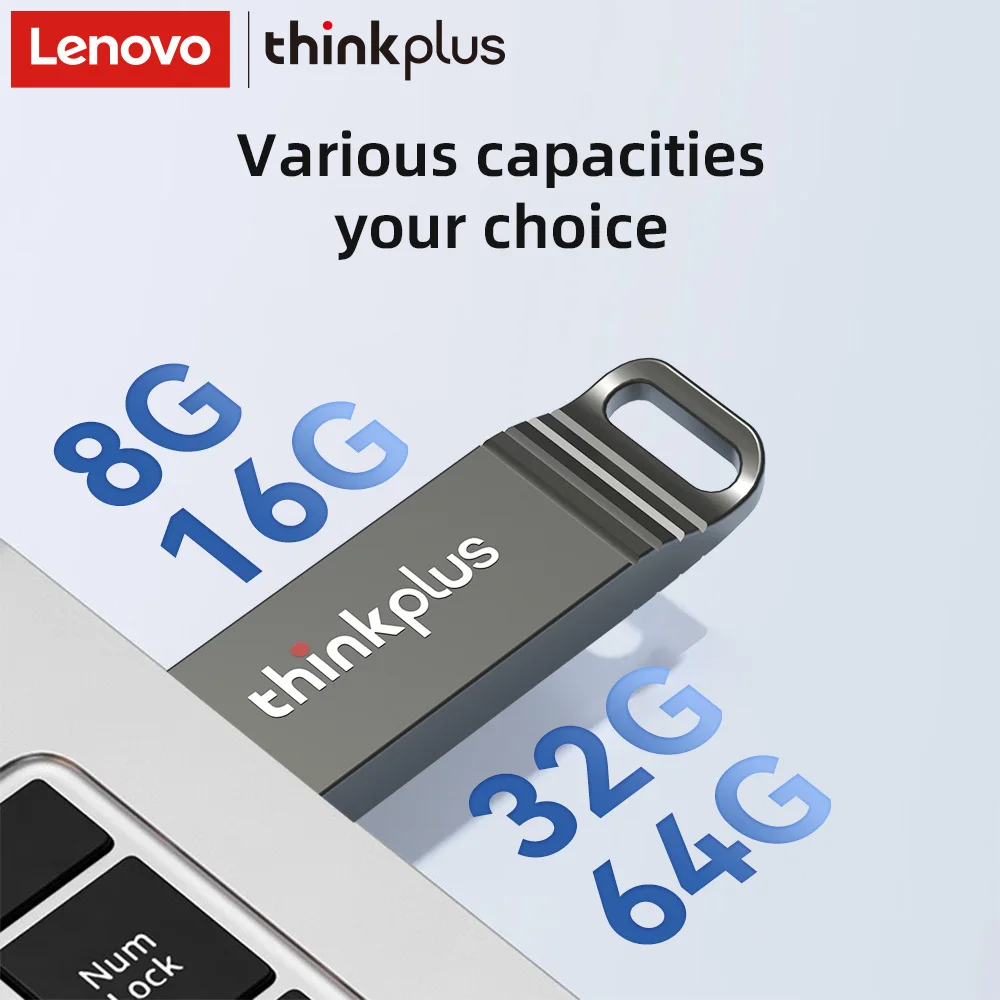 Lenovo USB Flash Drive 64GB/32GB/16GB/8GB Pen Drive Memory Stick Data Storage USB Flash Drive image 5