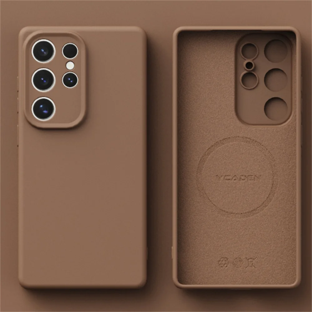 For Samsung Galaxy S24 S23 S22 Ultra Plus Soft Liquid Silico