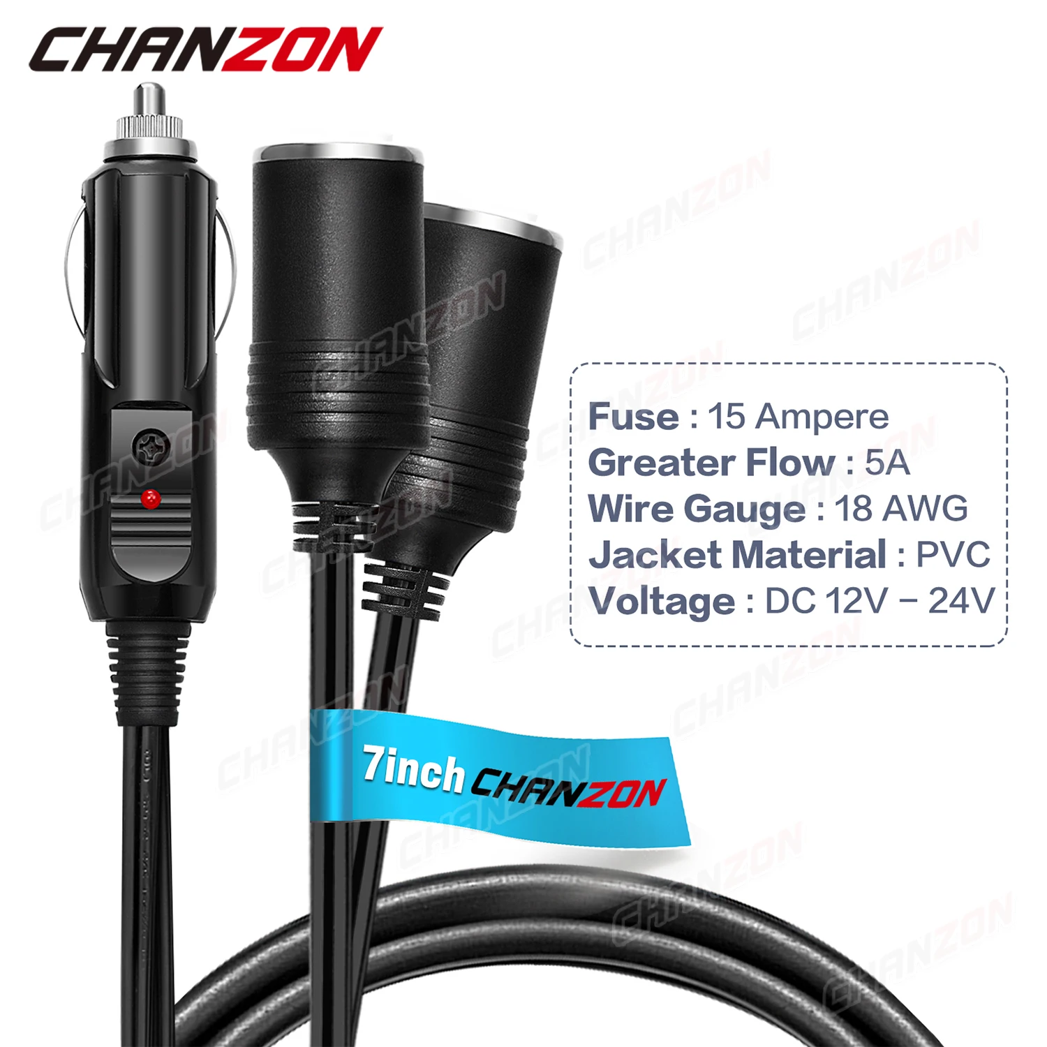 7Inch 2-Way Cigaret… - image