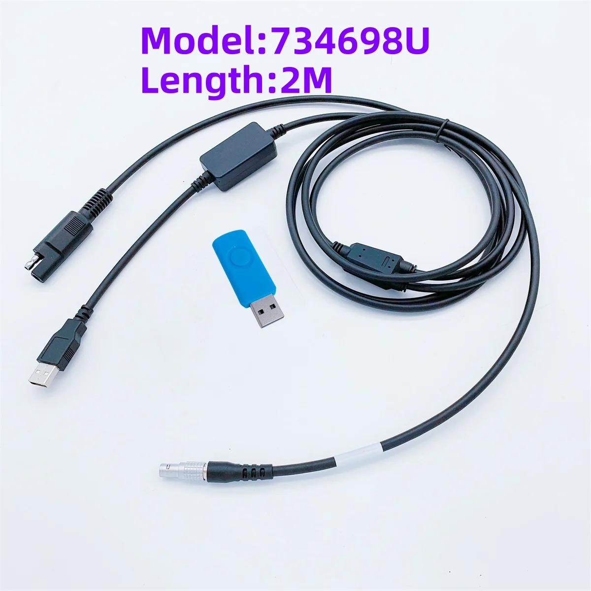 

734698U cable Applicable to Leica total station TS03 TS06 TS09 TS11 TS15 TS16 TCR402 TCR702 TCR802 TCR1201