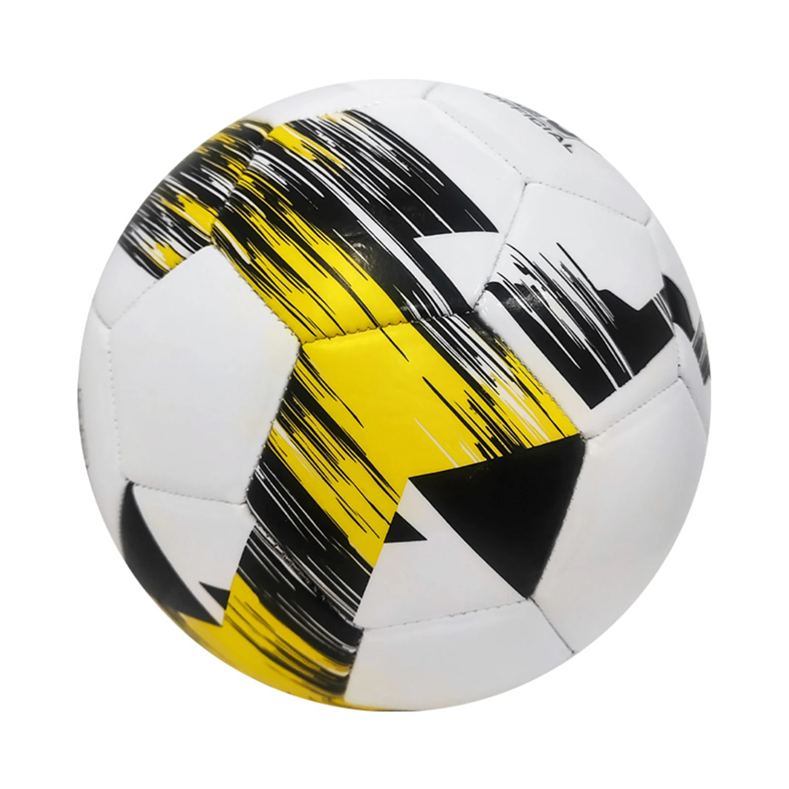 

Training Size 5 Soccer Ball With Machine Stitched Panels Rubber Bladder Gives Exceptional Air