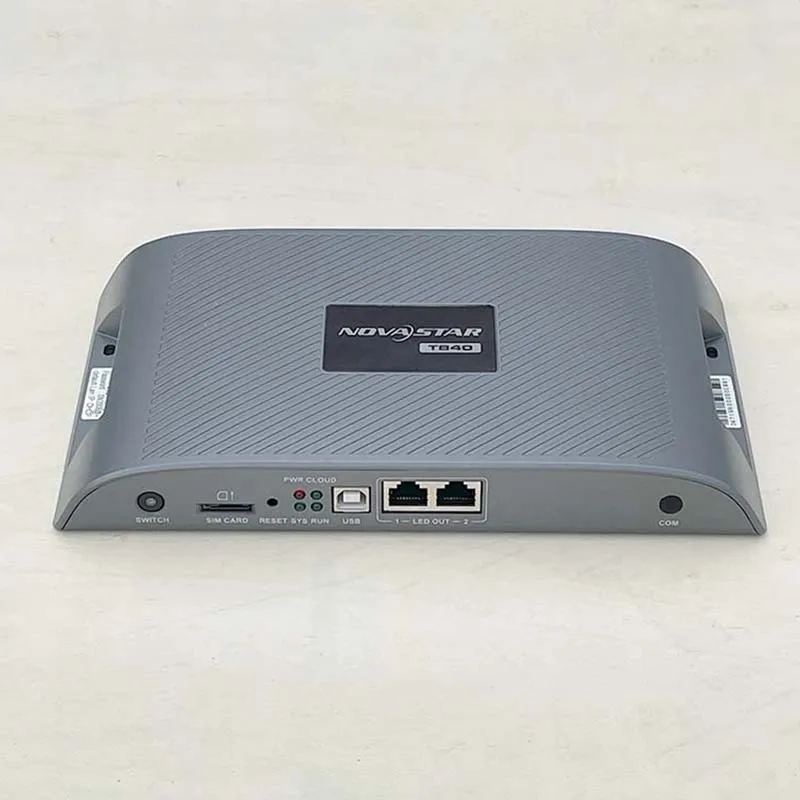 Novastar TB40 Multimedia Playback Box USB Port WiFi HDMI Controller HUB75 Full Color Module LED Display Screen Video Processor