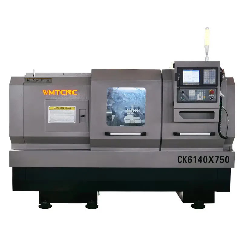 3 Axis Ck6140 Torno 750Mm Automatic Cnc Small Lathe For Turning