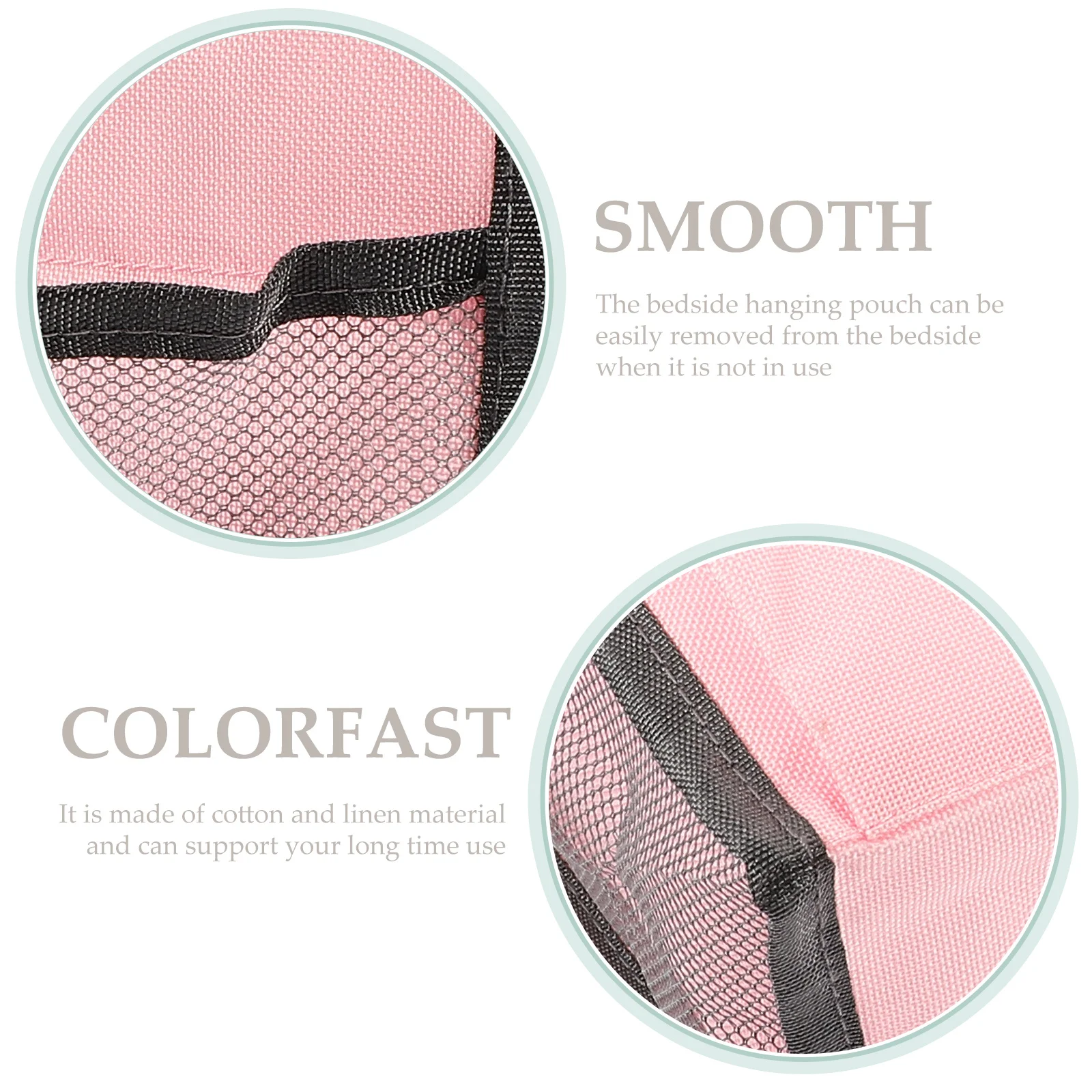 

Bedside Hanging Pouch Compact Dormitory Storage Bag For Bedroom Organizer Small Multifunctional Sundries Container With