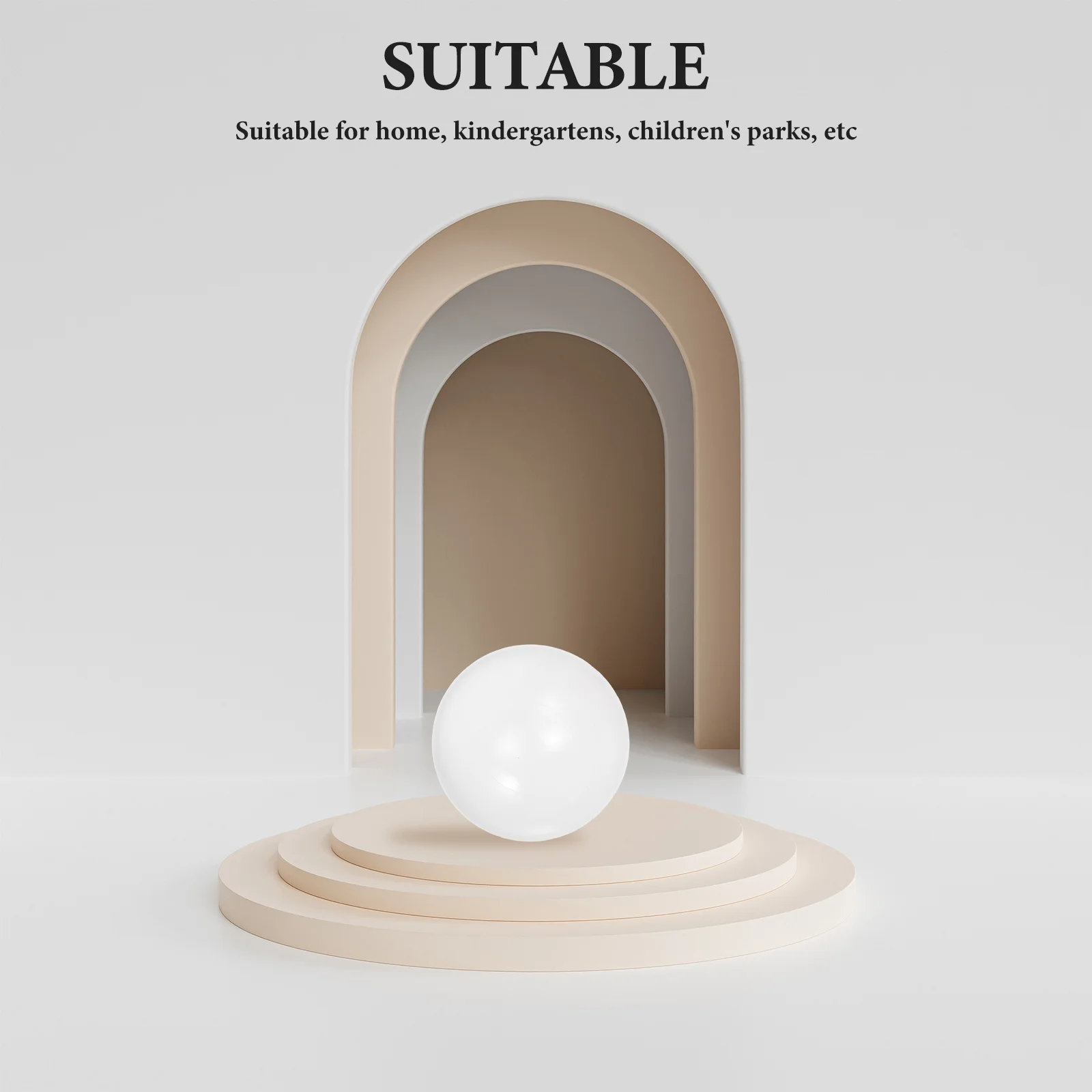 50 pçs oceano bola transparente à prova de esmagamento plástico 6cm bolas de jogo macio para crianças festa piscina playground jogar tenda bola