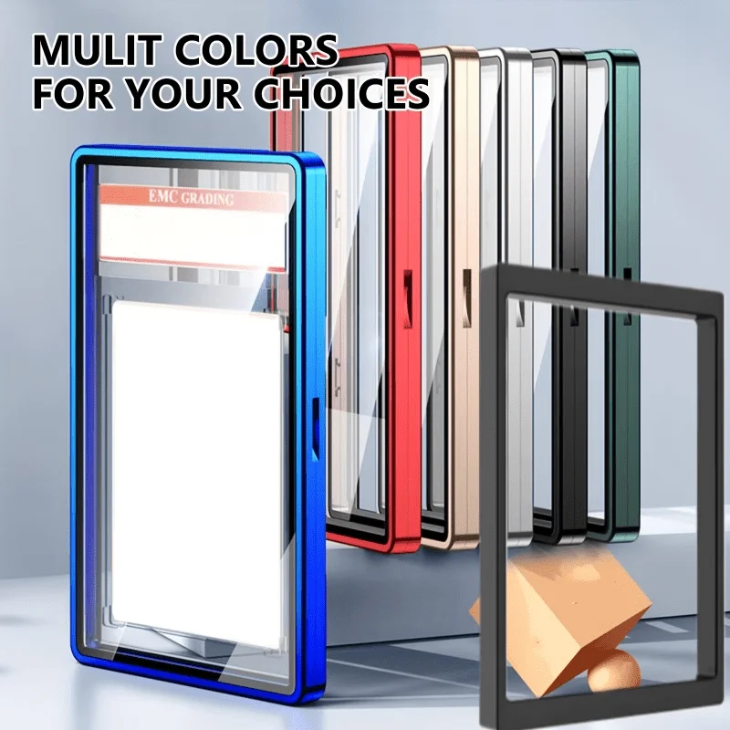 ForBGS Rating Card 35,130pt Card Shell Aluminum Alloy Shell Magnetic Suction Gift Inner Liner Stackable Collection Box *jzby