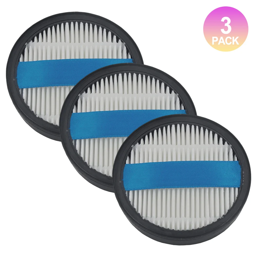 3pcs Vacuum Cleaner Filter Household Cleaning Tools Replacement Parts For Vortex 7 Cordless Vacuum Cleaner Reusable Filter