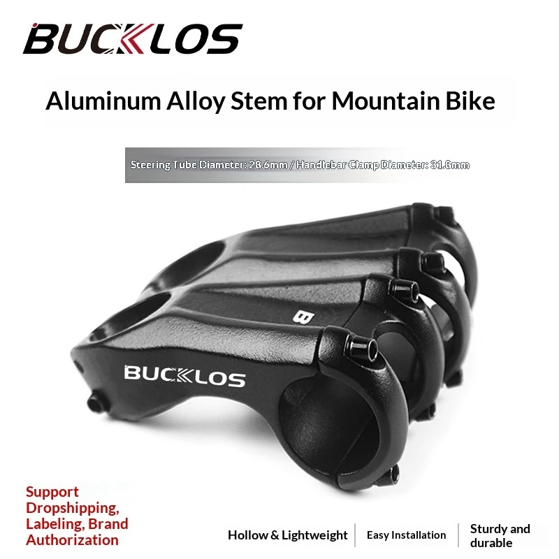 

Велосипедный вынос руля Bucklos, отрицательный угол 17 градусов, длина 70 мм, диаметр руля 31,8 мм, диаметр штока 28,6 мм, алюминиевый сплав, для горного велосипеда