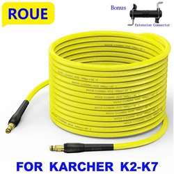 ROUE for Karcher Hose 6-20m Pressure Washer Hose Extension Hose Water Hose Karcher K-Series For K2 K3 K4 K5 K6 K7