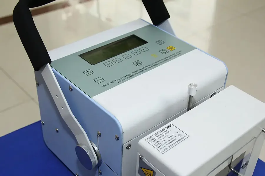 Medizinischer 5 kW tragbarer Hochfrequenz-Digital-Röntgengerät-Knopfbildschirm