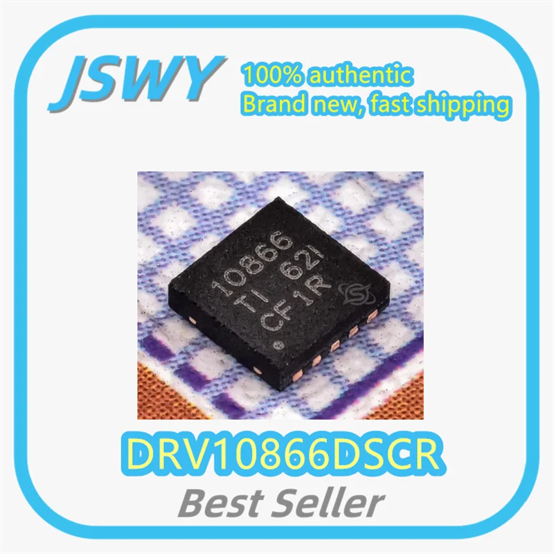 

(5/50pieces) DRV10866DSCR DRV1086610866 VSON-10 Brushless BLDC Motor Driver IC Original Authentic Brand New In Stock