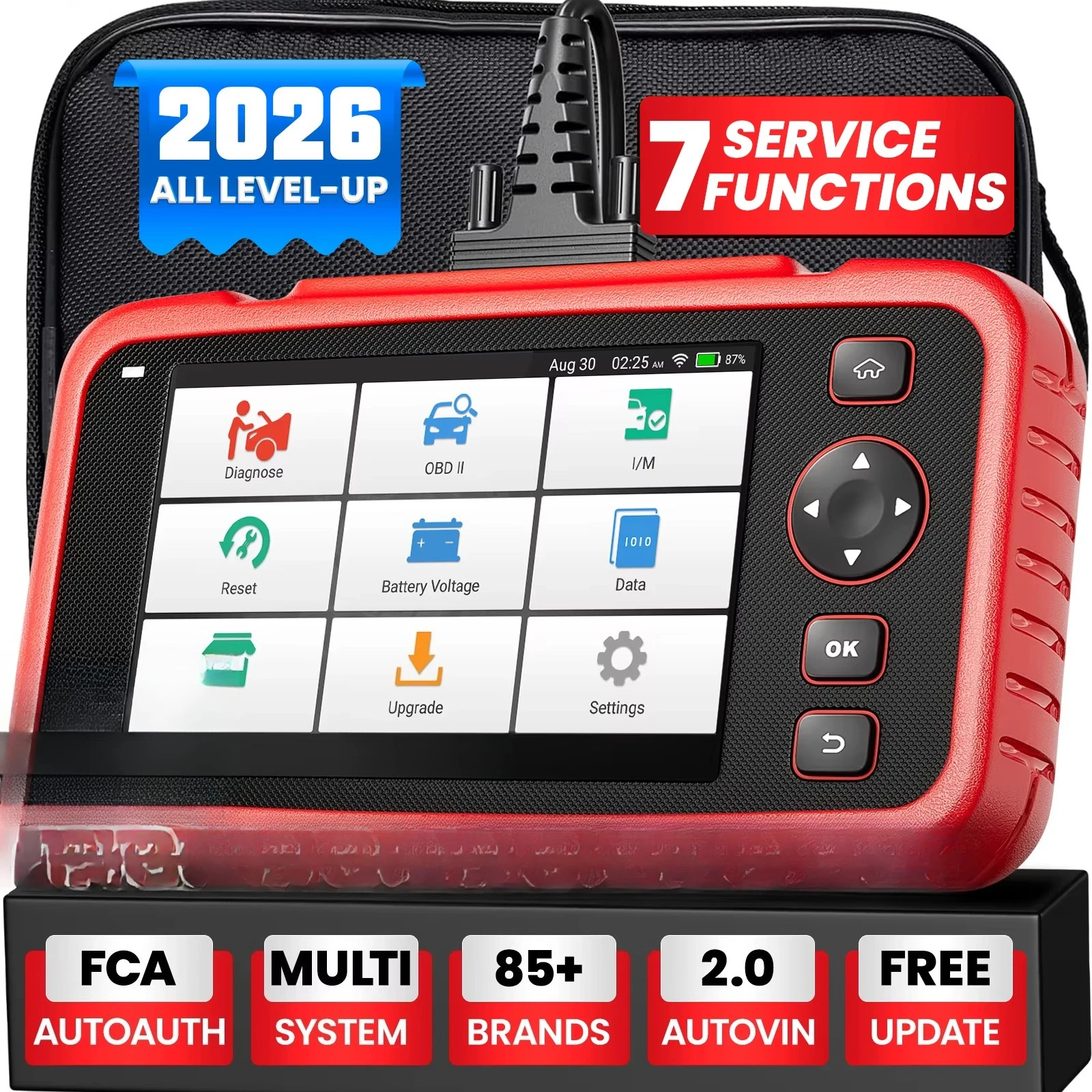 2026 New CRP123i V2.0 Four System Auto Diagnostic Tool Machine With 7 Resets OBD2 Scanner