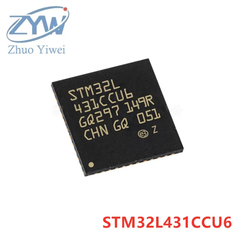 

STM32L431CCU6 UFQFPN-48 STM32L STM32L431 STM32L431CCU 80MHz 256KB ARM Cortex-M4 chip 32-bit microcontroller MCU New original