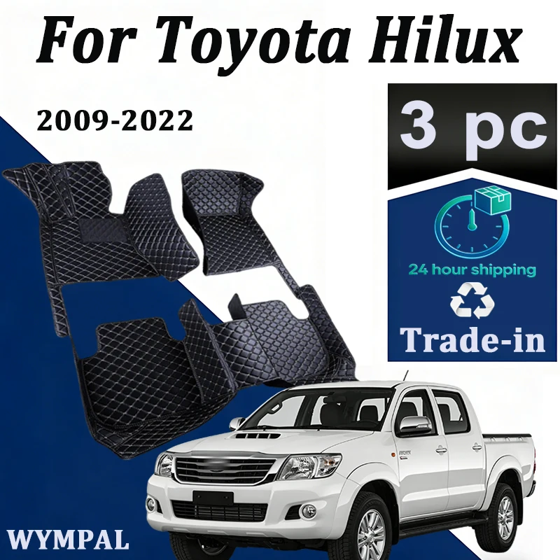 

Car Floor Mats For Toyota Hilux 2022 2021 2020 2019 2018 2017 2016 2015 2014 2013 2012 2011 2010 2009 Custom Carpets Cover Rug