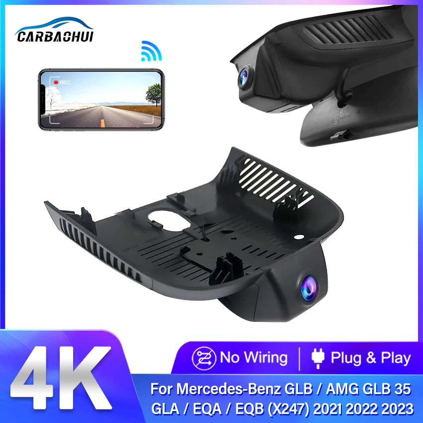 

4K Wifi Car Dvr Dash Cam Camera For Mercedes GLA H247 GLB x247 for Mercedes Benz B Class w247 A Class w177 For Mercedes EQA EQB