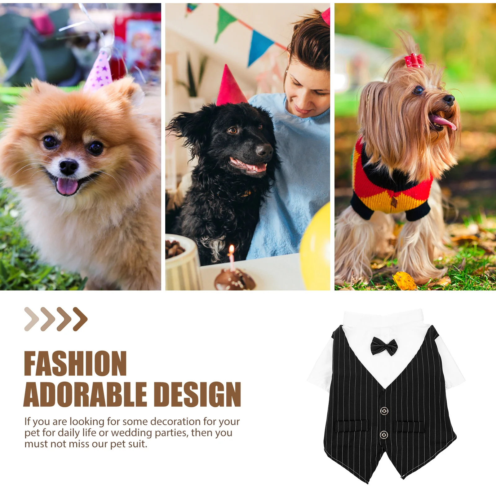 

Pet Costume Shirt Stitch Suit Small Clothes Miss Formal Dress Lightweight Washable Reusable Dog Wedding Attire Cat Formal Dress