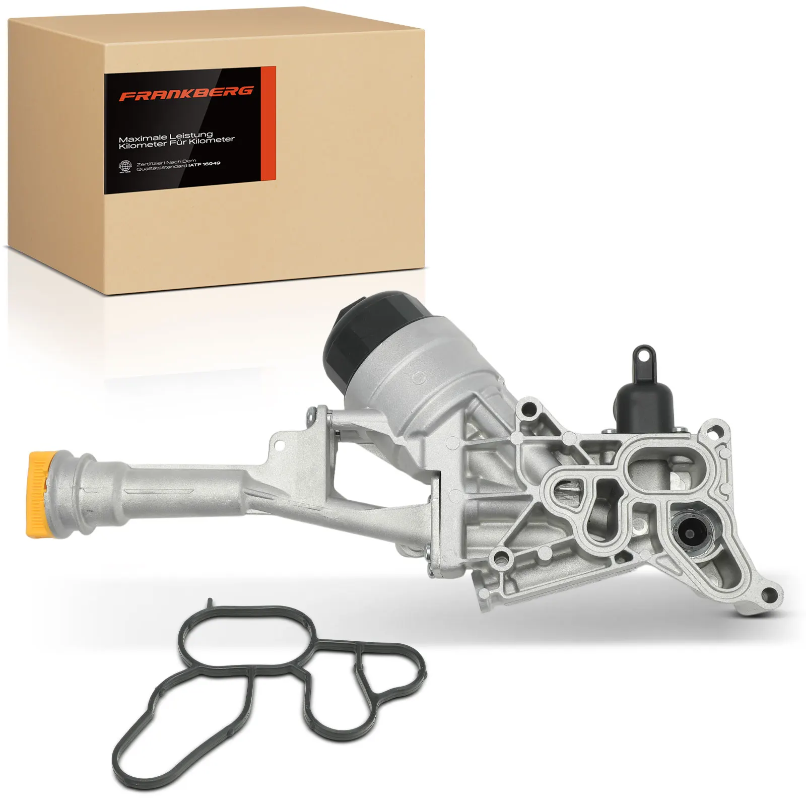 Frankberg 1x oliefilterhuis voor Fiat Fiorino Panda Punto Evo 225 169 312 55238286 55232814 55269523 55217287